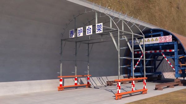 榆林地区隧道施工动画制作公司 - 隧道施工工艺和施工方法 - 隧道施工汇报动画视频 - bim 工程施工动画